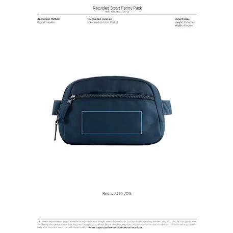 Recycled Sport Fanny Pack 30 of 41