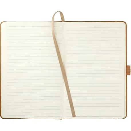 5.5" x 8.5" FSC® Mix Recycled Leather Bound Journa 6 of 12