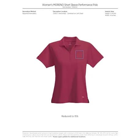 Women's MORENO TEXT MICRO SS POLO 52 of 77