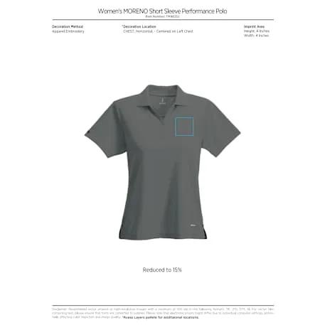 Women's MORENO TEXT MICRO SS POLO 54 of 77