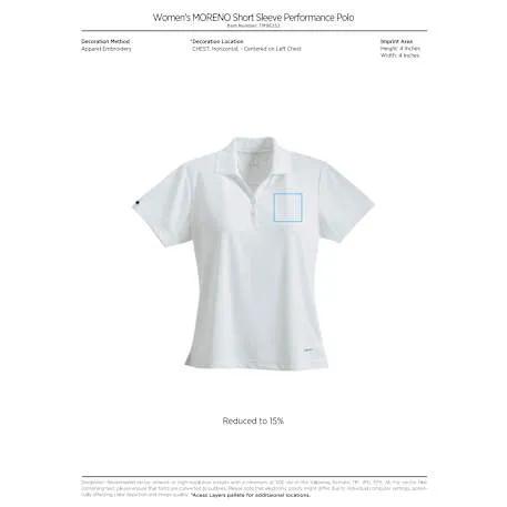 Women's MORENO TEXT MICRO SS POLO 50 of 77