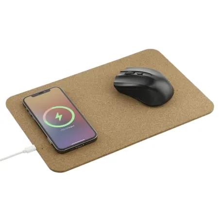 Cork Fast Wireless Charging Mouse Pad 1 of 8