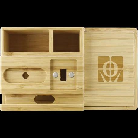 Bamboo Fast Wirelsss Charging Dock Station