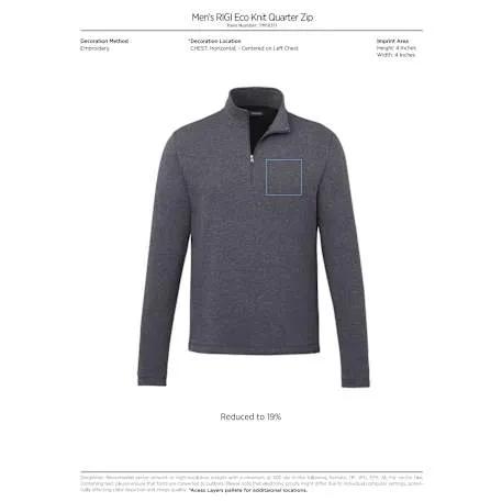 Men's RIGI Eco Knit Quarter Zip 25 of 27