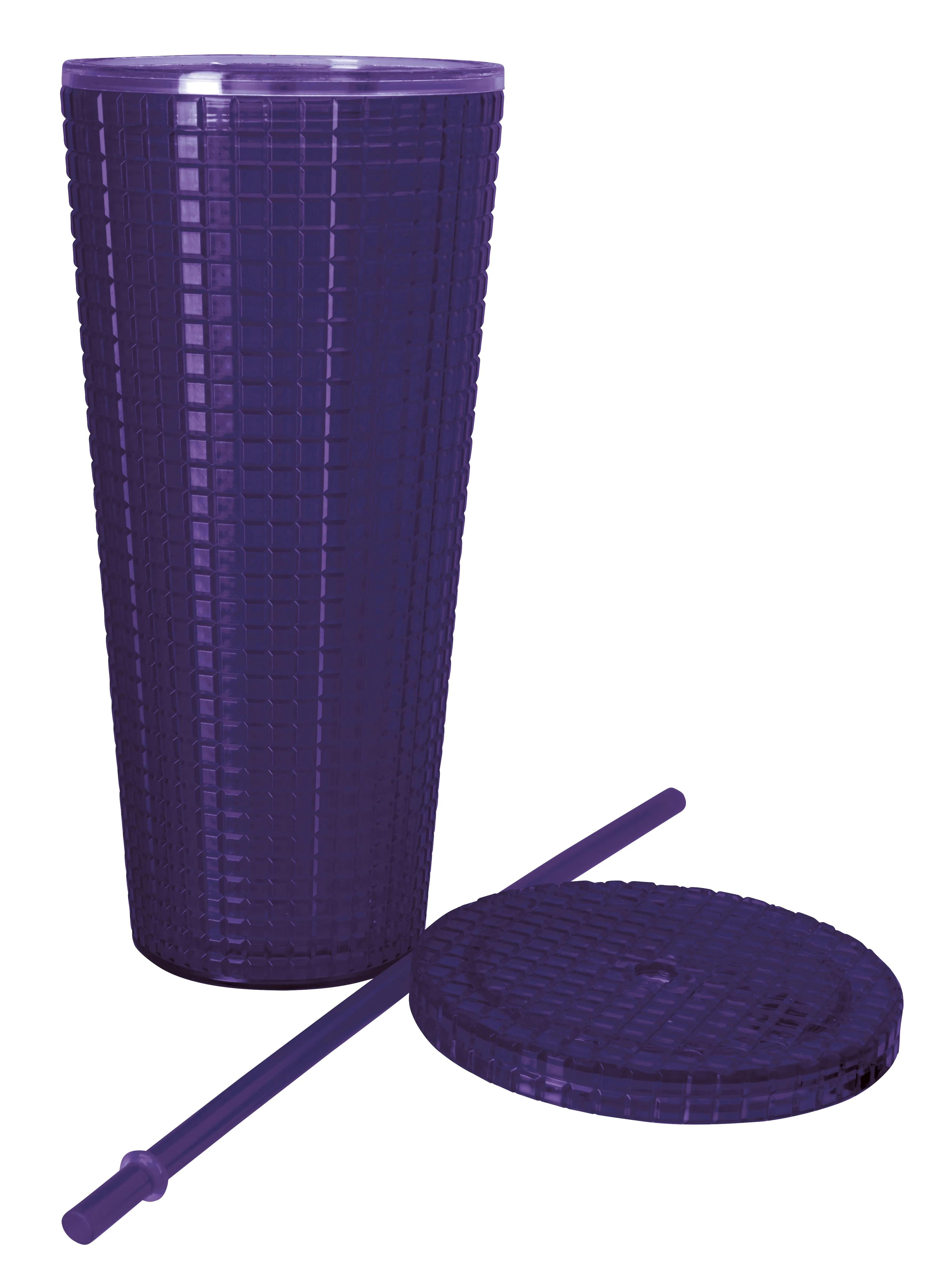 Square-Pattern Double-Wall Tumbler - 23 oz. 12 of 31