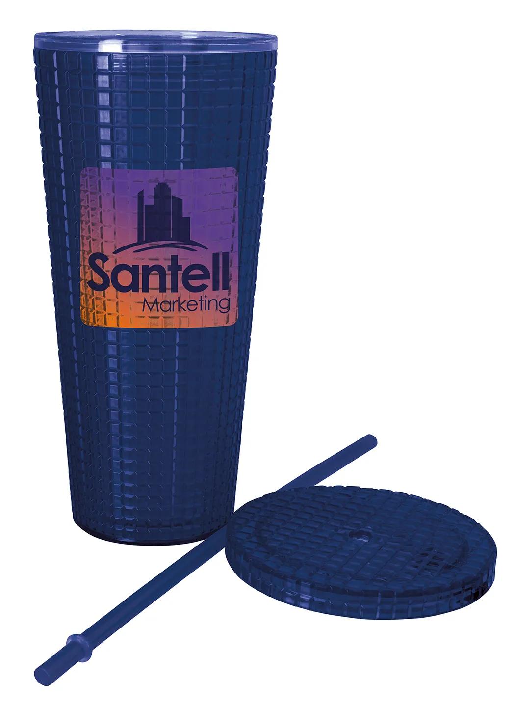 Good Value™ Square-Pattern Double-Wall Tumbler - 23 oz. 14 of 57