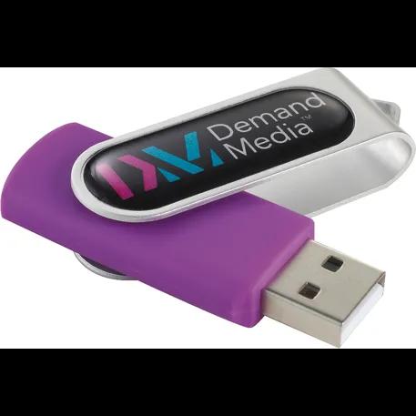 Domeable Rotate Flash Drive 1GB 1 of 8