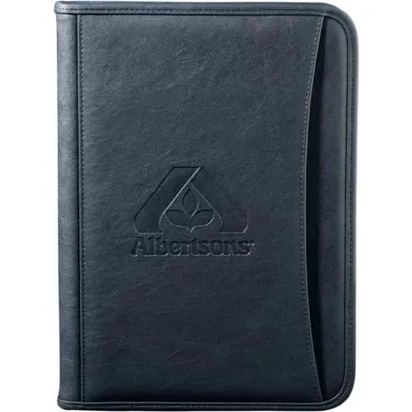 Executive DuraHyde Zippered Padfolio FSC® Mix Pape