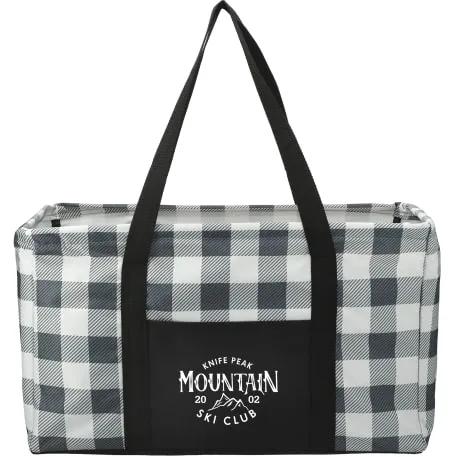 Buffalo Plaid Utility Tote 1 of 13