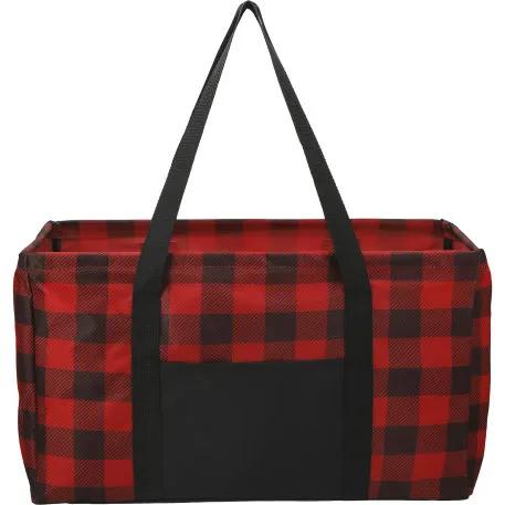 Buffalo Plaid Utility Tote 13 of 13