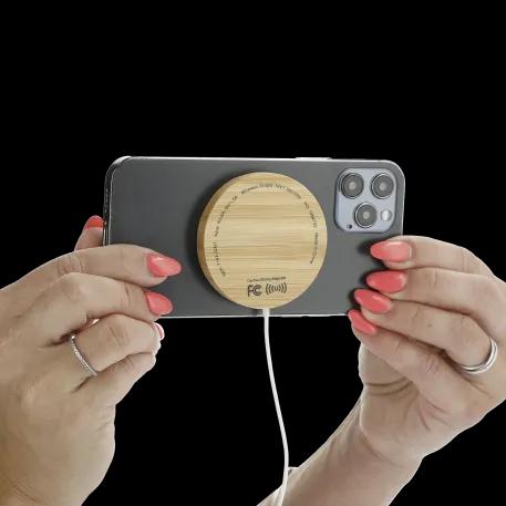 FSC® 100% Bamboo MagClick™ Fast Wireless Pad 2 of 9