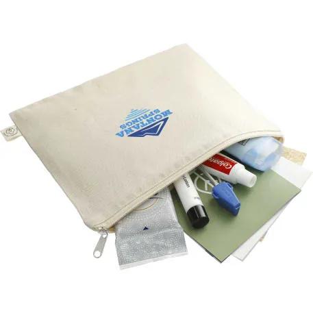 Organic Cotton Flat Travel Pouch 4 of 6