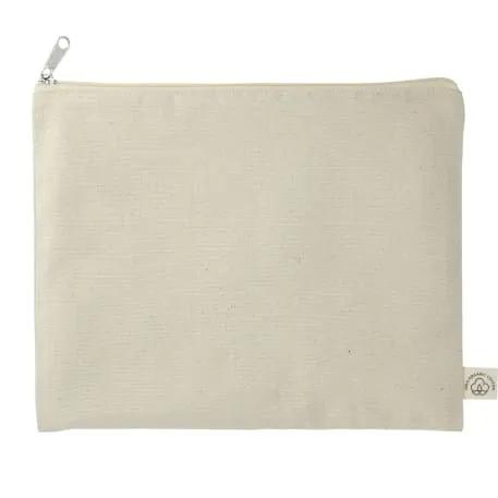 Organic Cotton Flat Travel Pouch 1 of 6