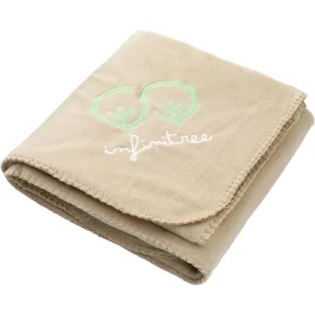 100% Recycled PET Fleece Blanket with RPET Pouch 9 of 19