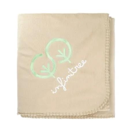 100% Recycled PET Fleece Blanket with RPET Pouch 3 of 19