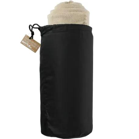 100% Recycled PET Fleece Blanket with RPET Pouch 7 of 19