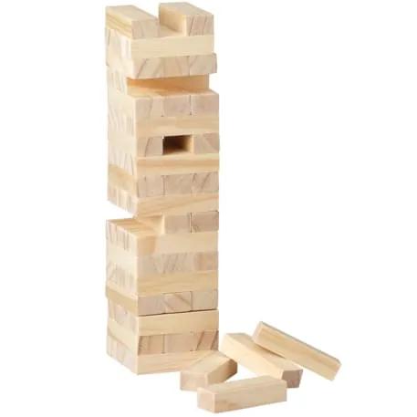 Tumbling Tower Wood Block Stacking Game 2 of 3