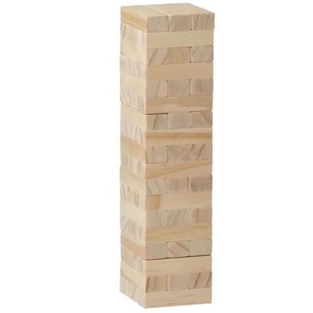 Tumbling Tower Wood Block Stacking Game 1 of 3