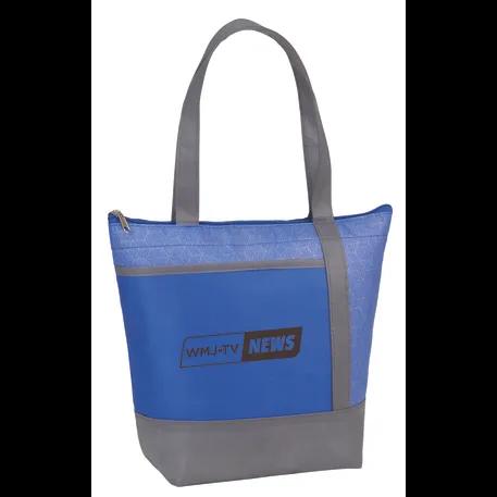 Chrome Non-Woven 9 Can Lunch Cooler 8 of 14