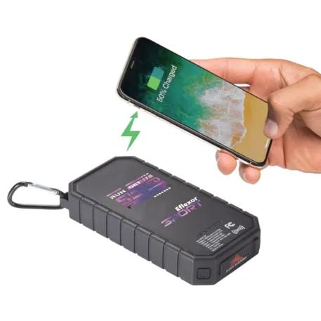 High Sierra® IPX 5 Solar Fast Wireless Power Bank 7 of 12