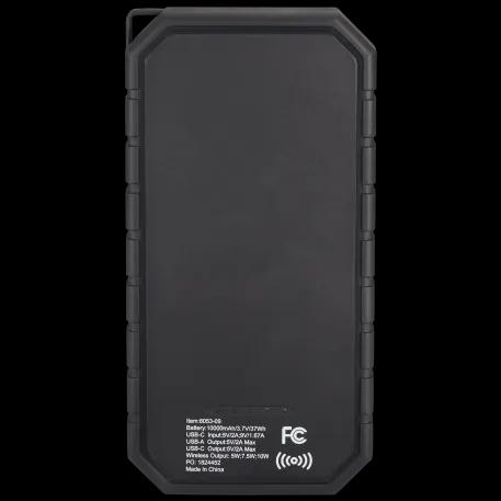 High Sierra® IPX 5 Solar Fast Wireless Power Bank 6 of 12
