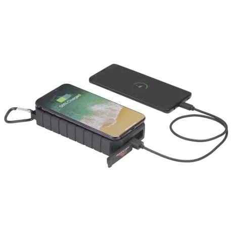 High Sierra® IPX 5 Solar Fast Wireless Power Bank 1 of 12