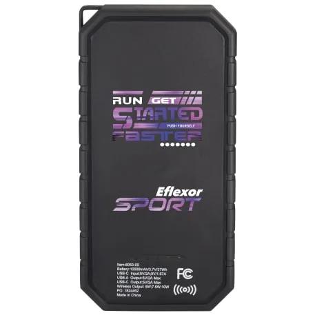 High Sierra® IPX 5 Solar Fast Wireless Power Bank 10 of 12