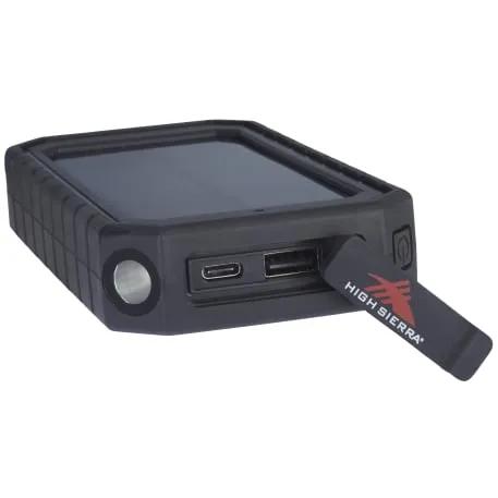 High Sierra® IPX 5 Solar Fast Wireless Power Bank 5 of 12