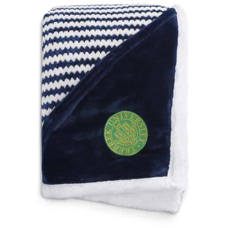 Field & Co.® Chevron Striped Sherpa Blanket 17 of 21