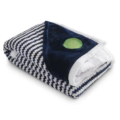 Field & Co.® Chevron Striped Sherpa Blanket 16 of 21