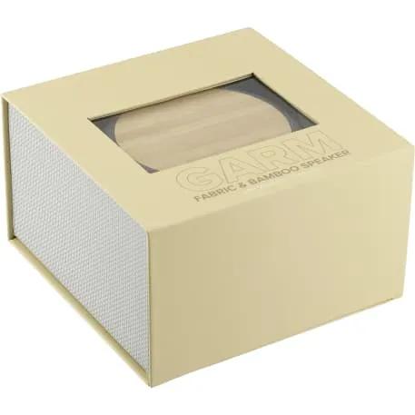 Garm Fabric & Bamboo Speaker with Wireless Chargin 7 of 8