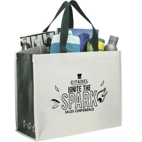 RPET Laminated Matte Shopper Tote 9 of 17