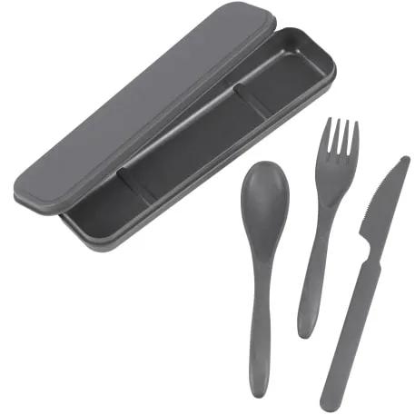 Bamboo Fiber Cutlery Set 7 of 17