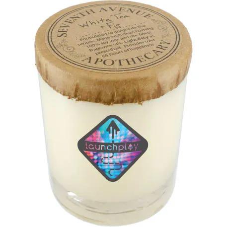 White Tea and Fig 11 oz Glass Jar Candle 4 of 5