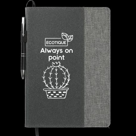 7" x 10" FSC® Mix Reclaim RPET Refillable Journal 5 of 10