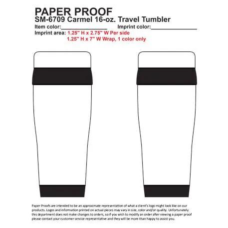 Carmel 16oz Travel Tumbler 10 of 14