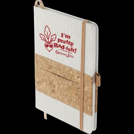 5.5" x 8.5" FSC® Mix Recycled Cotton Cork Notebook 6 of 9