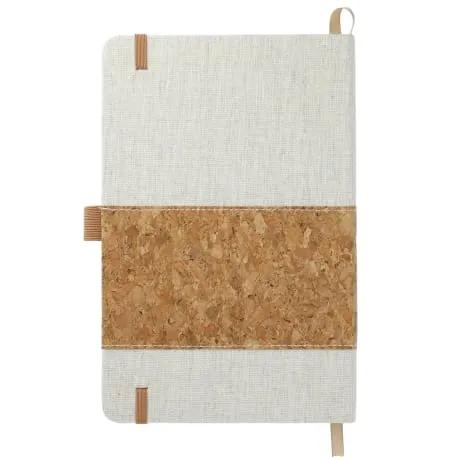 5.5" x 8.5" FSC® Mix Recycled Cotton Cork Notebook 8 of 9