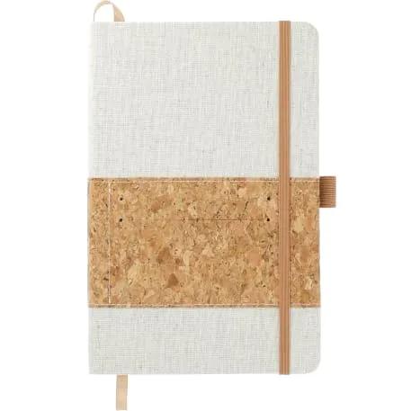 5.5" x 8.5" FSC® Mix Recycled Cotton Cork Notebook 4 of 9