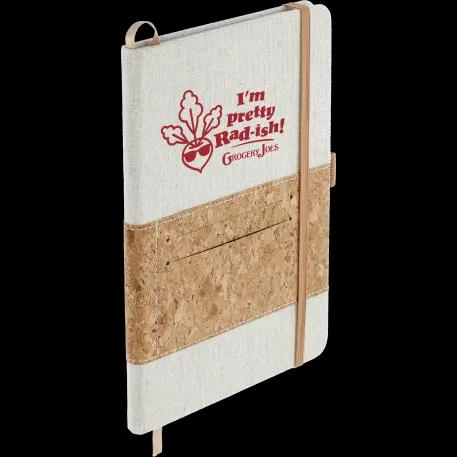 5.5" x 8.5" FSC® Mix Recycled Cotton Cork Notebook 7 of 9