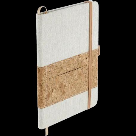 5.5" x 8.5" FSC® Mix Recycled Cotton Cork Notebook 3 of 9