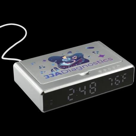 UV Sanitizer Desk Clock with Wireless Charging 8 of 9