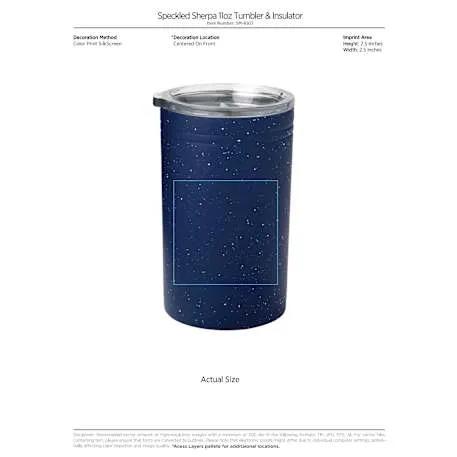 Speckled Sherpa 11oz Tumbler & Insulator 26 of 28