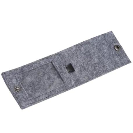 THE GOODS™ Recycled Felt Luggage Tag 1 of 4