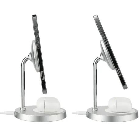 MagClick™ Dual Fast Wireless Charging Stand w/Base 2 of 7