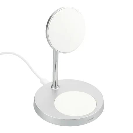 MagClick™ Dual Fast Wireless Charging Stand w/Base 3 of 7