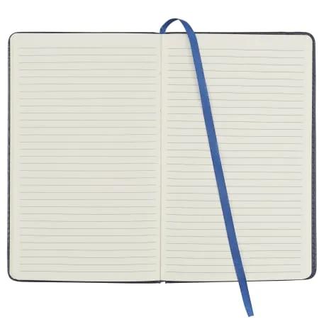 6" x 8.5" FSC® Mix Viola Bound Notebook with Pen 6 of 6