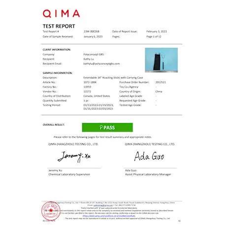 Extendable 34" Roasting Sticks with Carrying Case 4 of 5