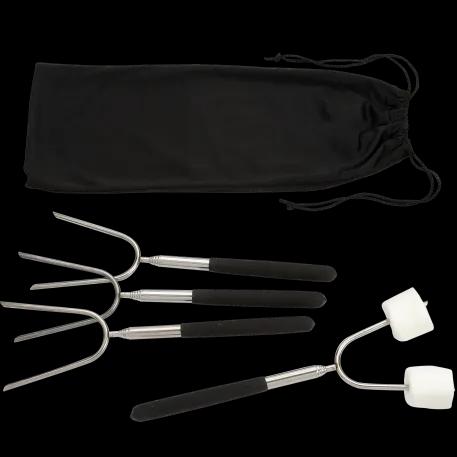 Extendable 34" Roasting Sticks with Carrying Case 3 of 3