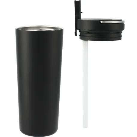 Thor Copper Insulated Tumbler 24oz Flip Straw Lid 44 of 47